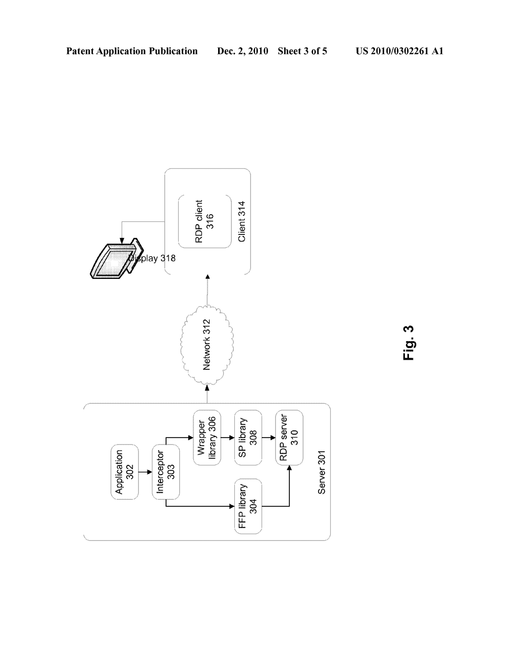 Fixed Function Pipeline Application Remoting Through A Shader Pipeline Conversion Layer - diagram, schematic, and image 04