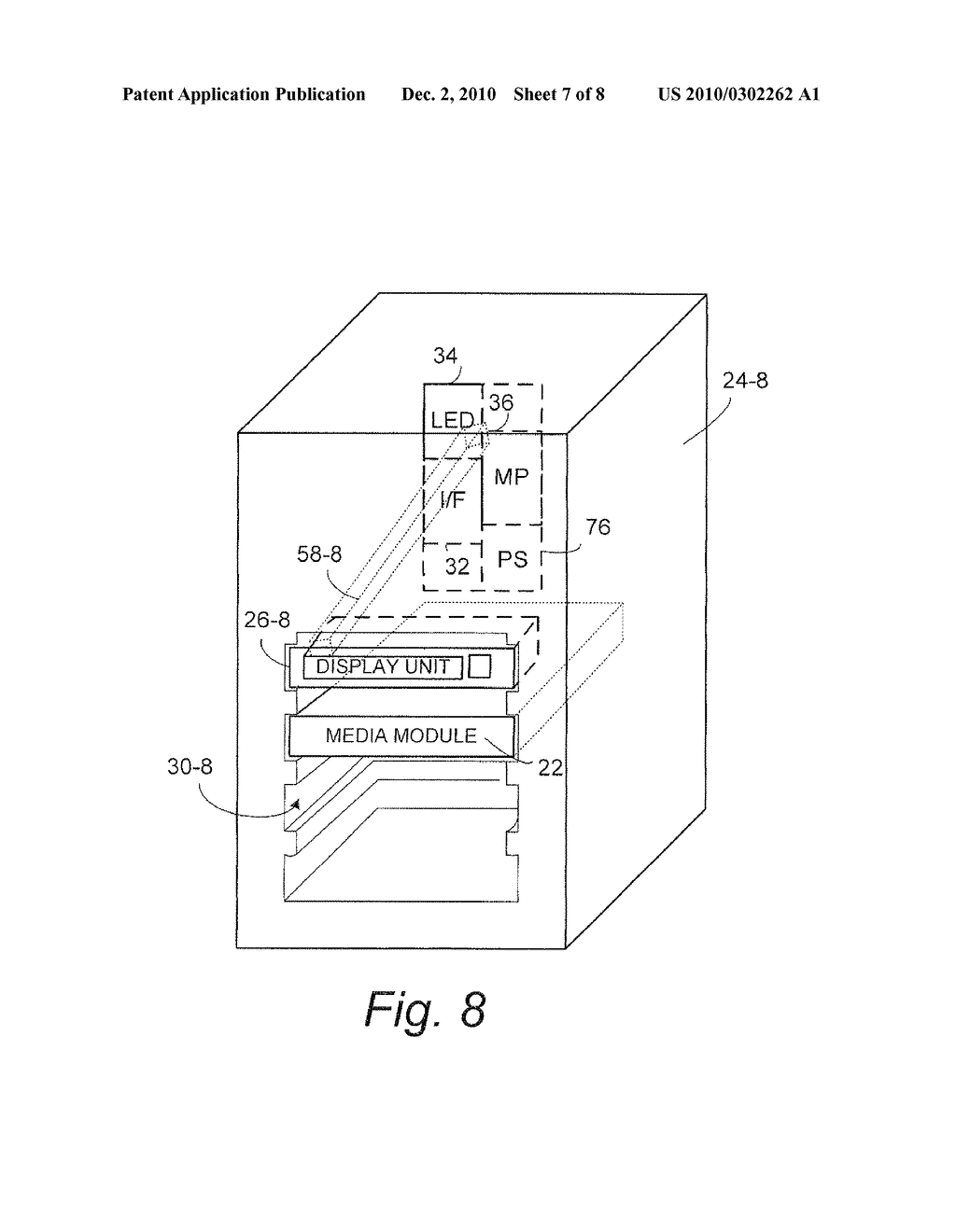 DISPLAY FOR INFORMATION STORAGE MODULE - diagram, schematic, and image 08