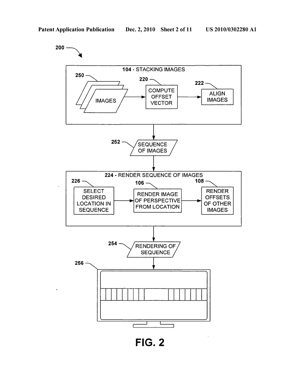 RENDERING ALIGNED PERSPECTIVE IMAGES - diagram, schematic, and image 03