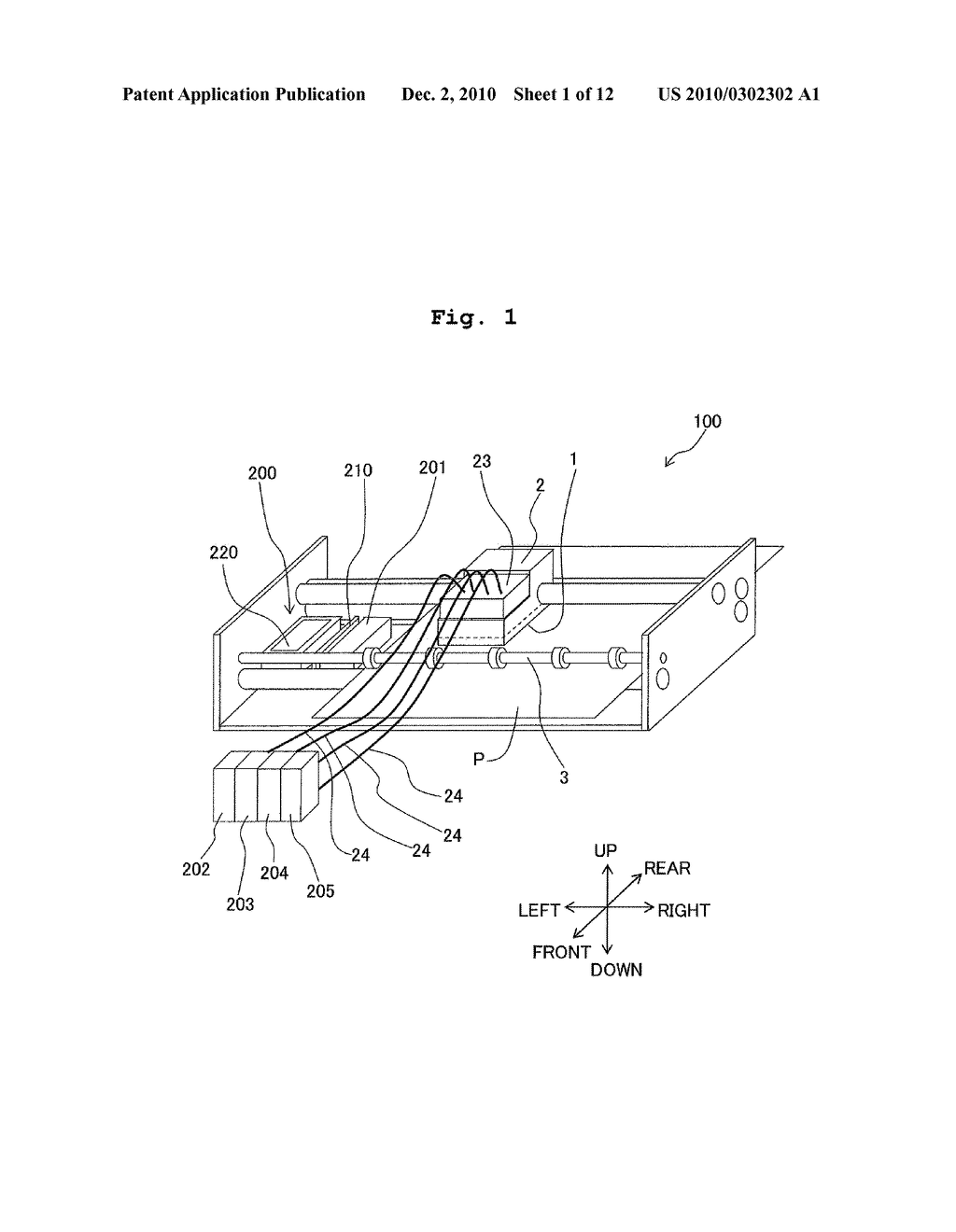 LIQUID DISCHARGE APPARATUS, CONNECTION INSPECTING METHOD OF THE SAME AND METHOD FOR PRODUCING THE SAME - diagram, schematic, and image 02