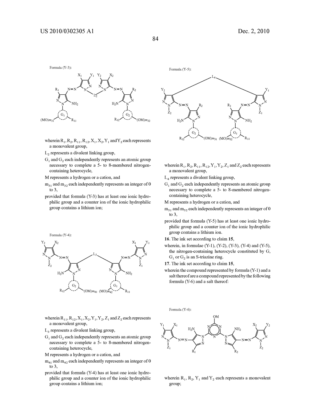 INK SET, INKJET RECORDING METHOD AND RECORDED MATERIAL - diagram, schematic, and image 85