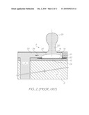 INKJET NOZZLE ASSEMBLY HAVING SUSPENDED BEAM HEATER ELEMENT OFFSET FROM NOZZLE APERTURE diagram and image