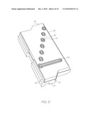 MODULAR PRINTHEAD ASSEMBLY INCLUDING FLUID DISTRIBUTION ASSEMBLY AND ELASTOMERIC PADS FOR TAKING UP TOLERANCE diagram and image