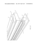 PRINTER INK SUPPLY CARTRIDGE INCORPORATING INTERNAL SUPPORT RIBS AND TAPERED INK RESERVOIRS diagram and image