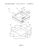 Audio and video messaging device diagram and image