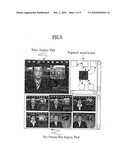 METHOD OF CONSTRUCTING INFORMATION ON ASSOCIATE MEANINGS BETWEEN SEGMENTS OF MULTIMEDIA STREAM AND METHOD OF BROWSING VIDEO USING THE SAME diagram and image