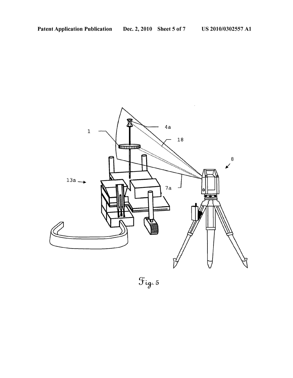 METHOD FOR DETERMINING POSITION, LASER BEAM DETECTOR AND DETECTOR-REFLECTOR DEVICE FOR A SYSTEM FOR DETERMINING POSITION - diagram, schematic, and image 06