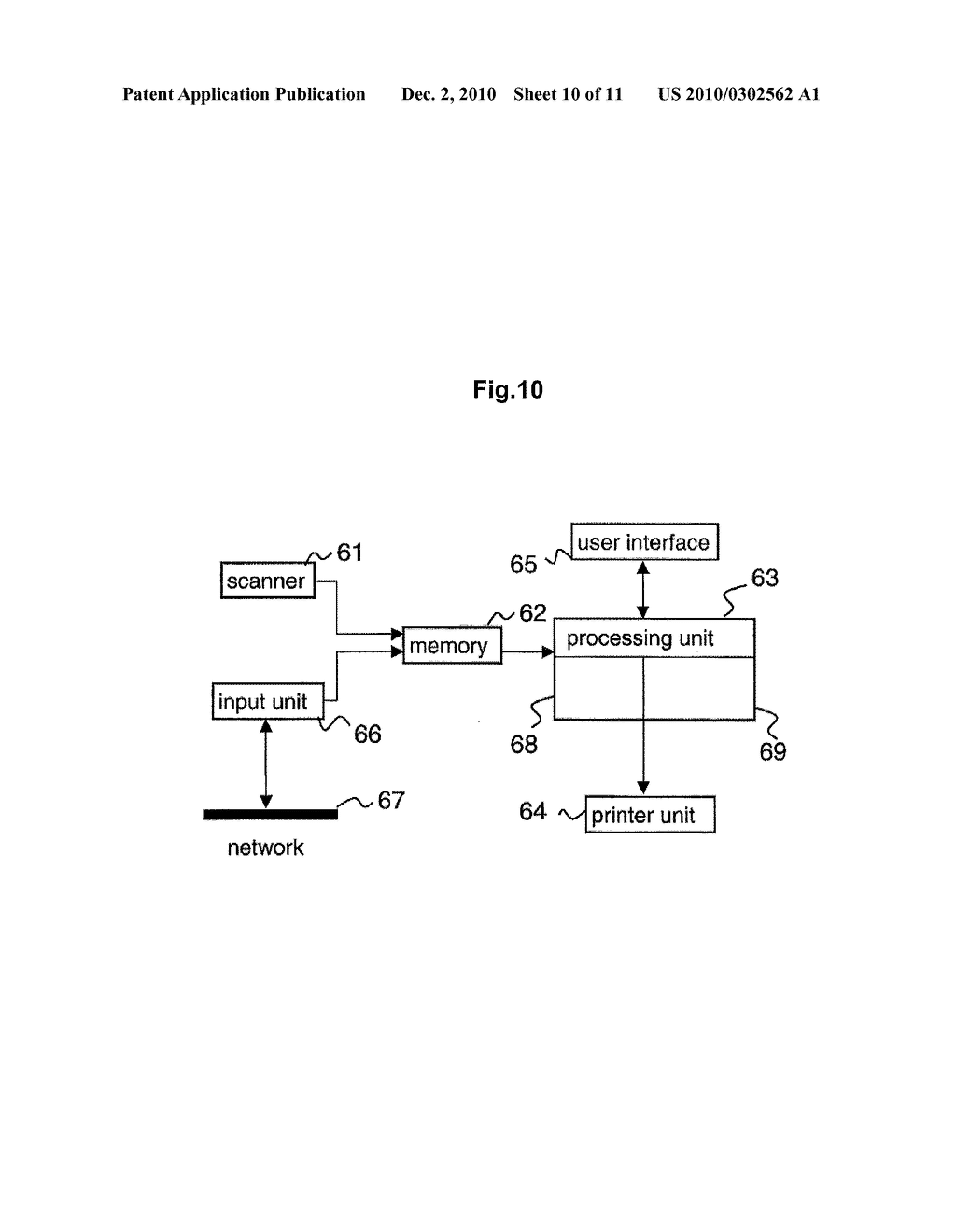 METHOD, APPARATUS AND COMPUTER PROGRAM FOR ADAPTIVE COMPENSATION OF A MTF - diagram, schematic, and image 11