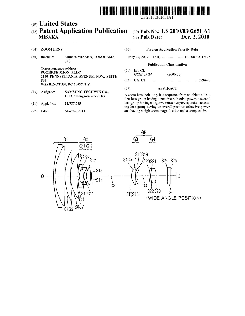 ZOOM LENS - diagram, schematic, and image 01