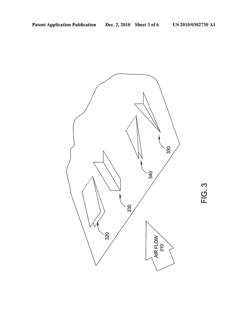 USE OF VORTEX GENERATORS TO IMPROVE EFFICACY OF HEAT SINKS USED TO COOL ELECTRICAL AND ELECTRO-OPTICAL COMPONENTS - diagram, schematic, and image 04