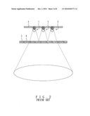 LED-based streetlamp for emitting white light with easily adjustable color temperature diagram and image
