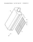 LED-based streetlamp for emitting white light with easily adjustable color temperature diagram and image