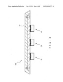 LED-based streetlamp for emitting white light with easily adjustable color temperature diagram and image