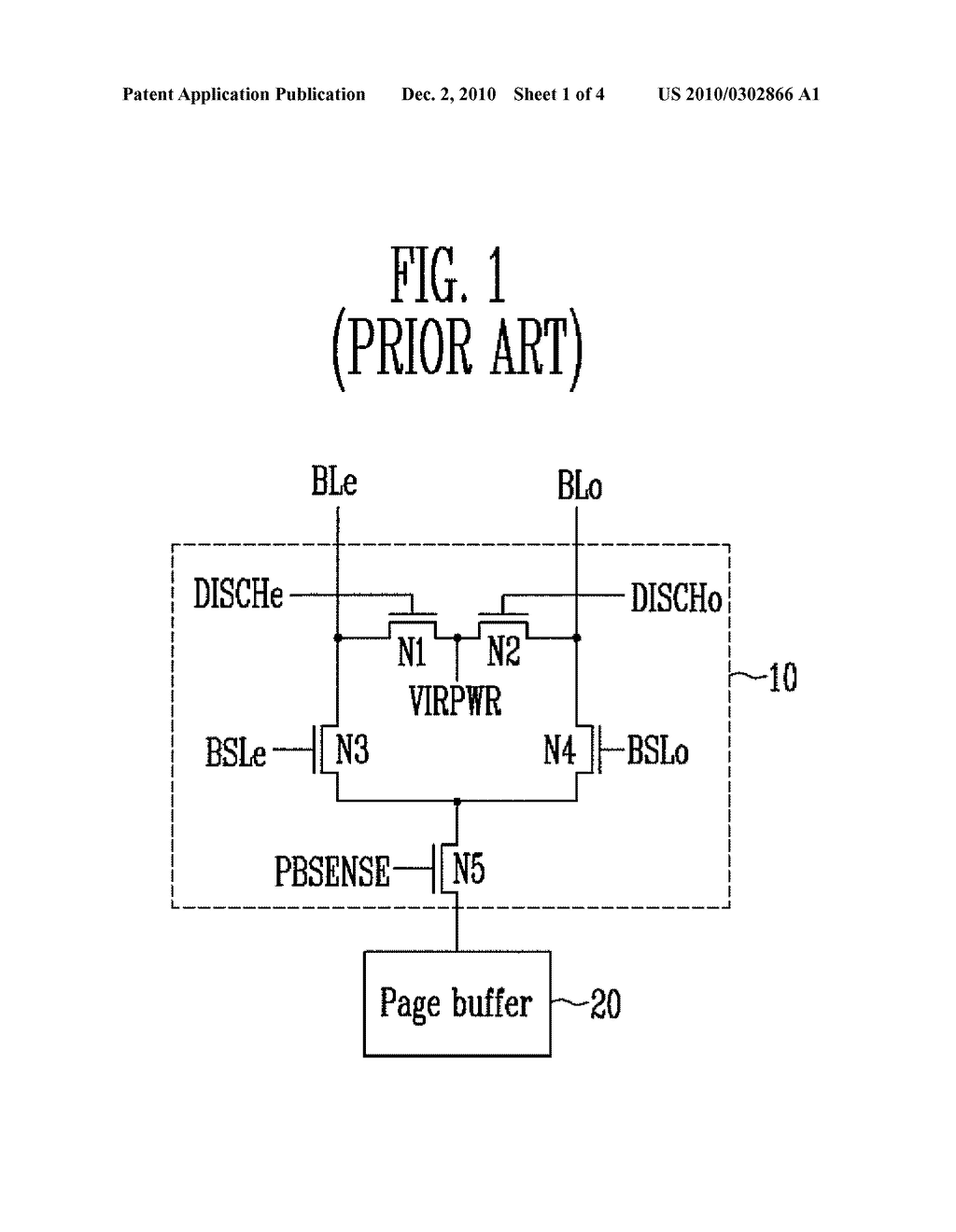 METHOD OF TESTING FOR A LEAKAGE CURRENT BETWEEN BIT LINES OF NONVOLATILE MEMORY DEVICE - diagram, schematic, and image 02