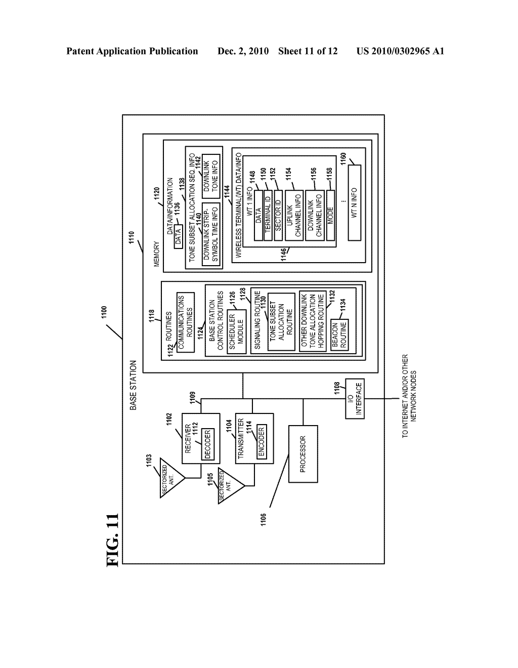 METHOD AND APPARATUS THAT FACILITATES AUTOMATIC ASSISTANCE FOR POSITIONING OF ACCESS POINT BASE STATIONS - diagram, schematic, and image 12