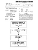 METHOD AND APPARATUS FOR PROTECTING ROOT KEY IN CONTROL SYSTEM diagram and image