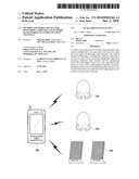 METHOD AND MOBILE DEVICE FOR DELIVERING AUDIO DATA OVER SHORT RANGE WIRELESS COMMUNICAITON CHANNELS diagram and image