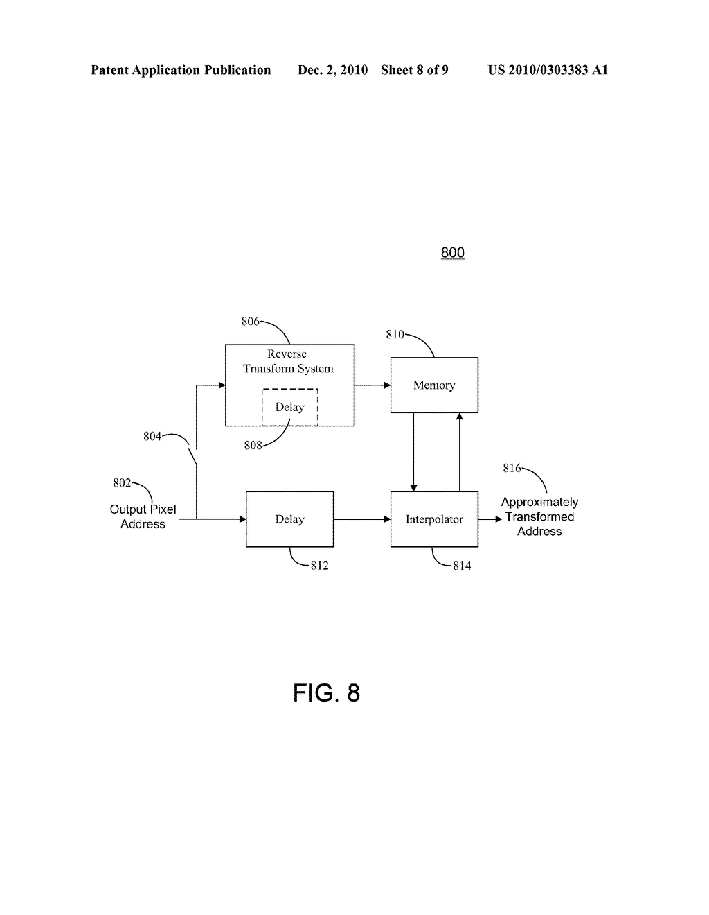 SYSTEMS AND METHODS FOR THE EFFICIENT COMPUTATION OF IMAGE TRANSFORMS - diagram, schematic, and image 09