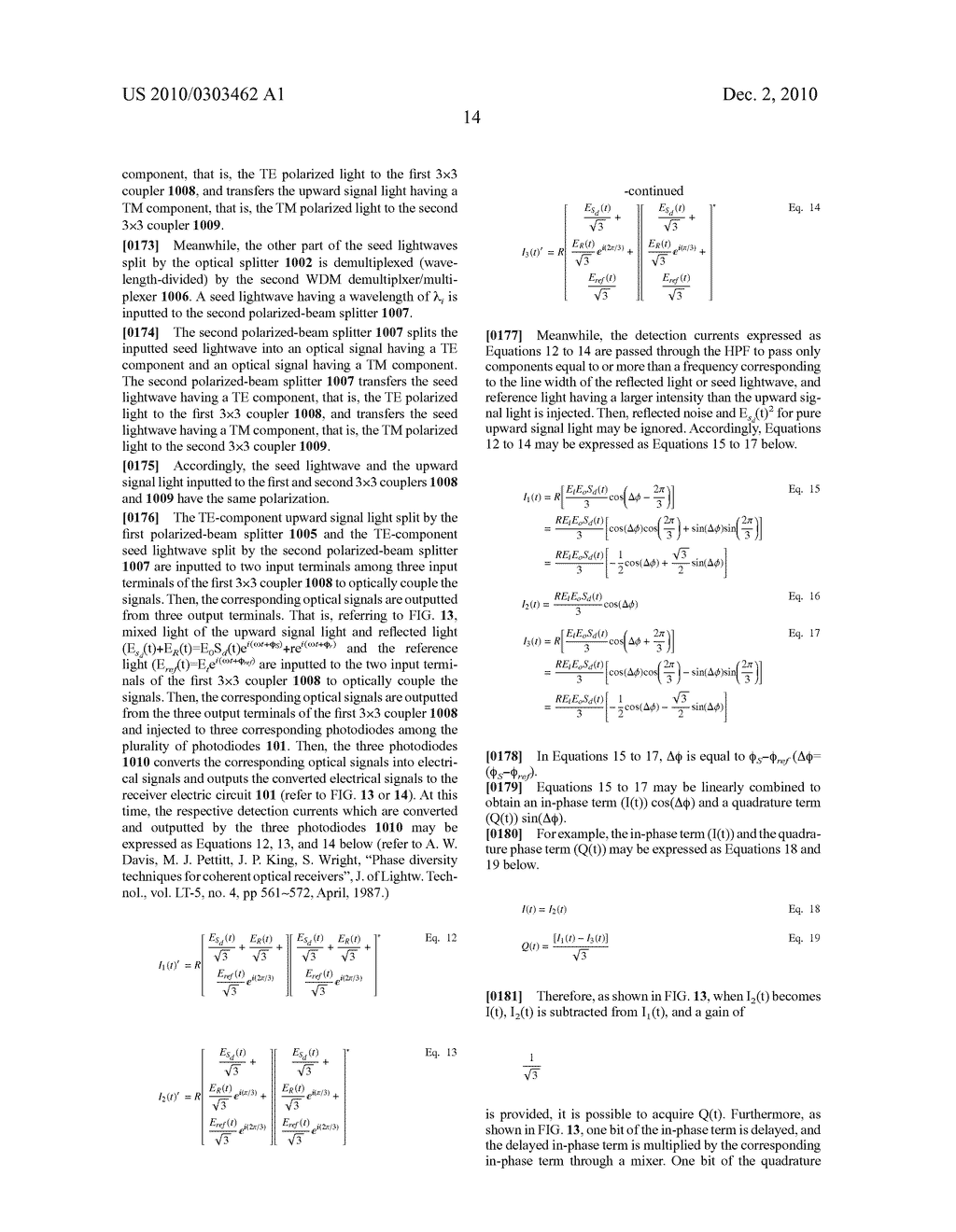 OPTICAL DETECTION DEVICE IN WDM-PON AND METHOD FOR SAME - diagram, schematic, and image 28