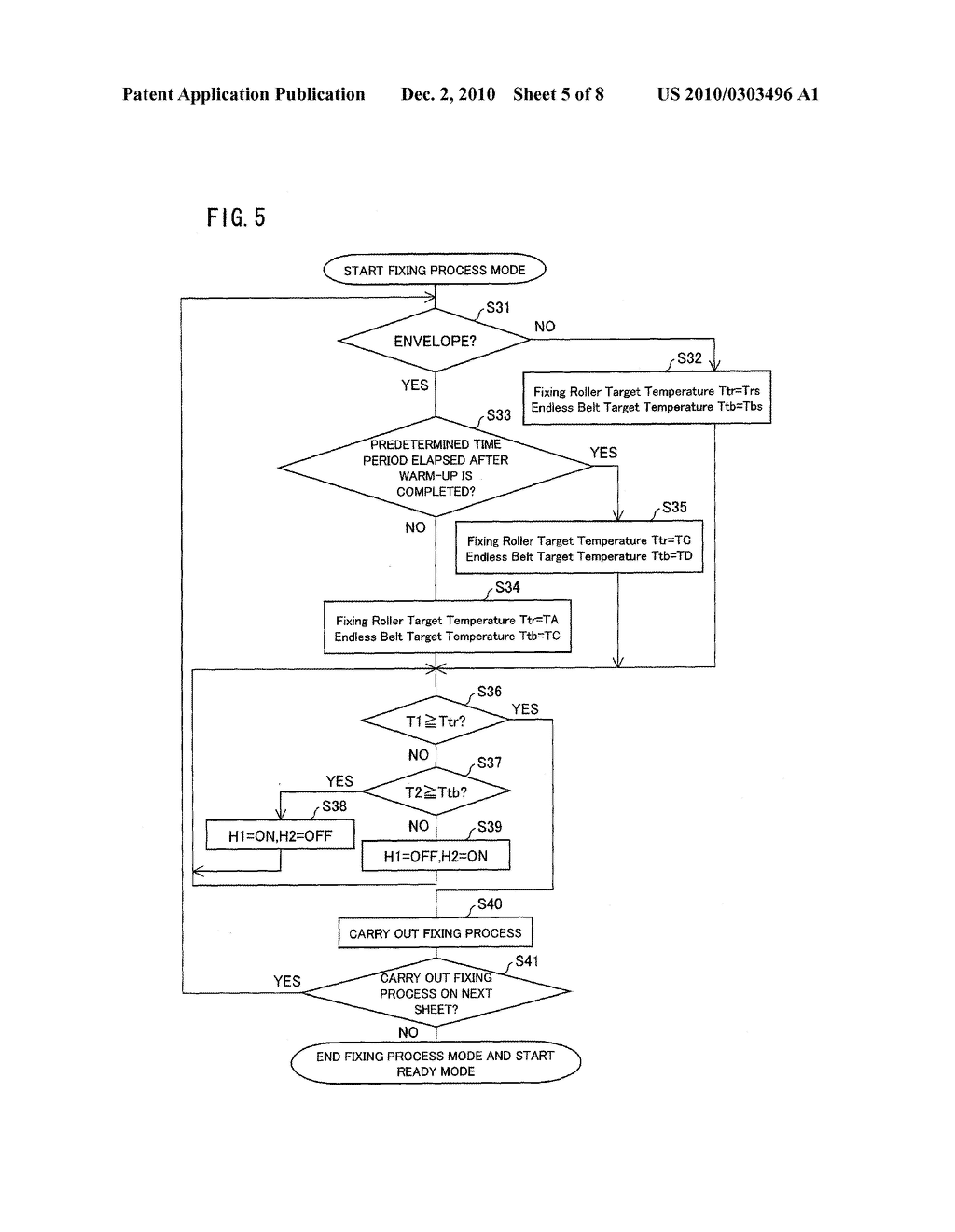 FIXING DEVICE, IMAGE FORMING APPARATUS, AND METHOD FOR CONTROLLING FIXING DEVICE - diagram, schematic, and image 06