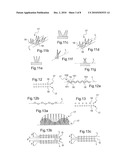 APPLICATOR FOR COMBING THE EYELASHES OR THE EYEBROWS OR FOR APPLYING A COMPOSITION THERETO diagram and image