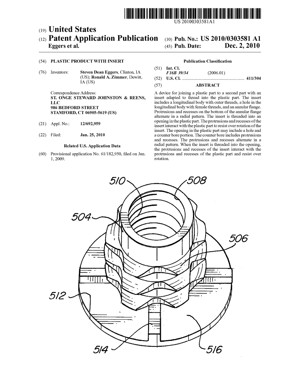 Plastic Product With Insert - diagram, schematic, and image 01