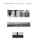 FABRICATION OF HIGH ASPECT RATIO FEATURES IN A GLASS LAYER BY ETCHING diagram and image