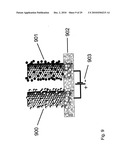 Material and device properties modification by electrochemical charge injection in the absence of contacting electrolyte for either local spatial or final states diagram and image