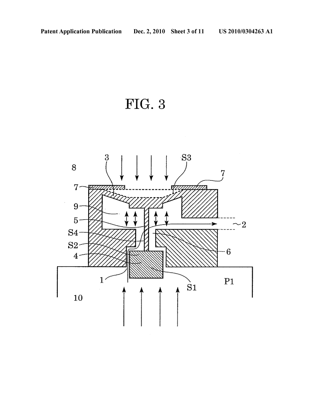 VALVE HAVING VALVE ELEMENT DISPLACED BY AT LEAST ONE OF A MOVEMENT OF A DIAPHRAGM AND A MOVEMENT OF AN ACTUATOR, AND FUEL CELL USING THE VALVE - diagram, schematic, and image 04