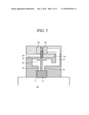 VALVE HAVING VALVE ELEMENT DISPLACED BY AT LEAST ONE OF A MOVEMENT OF A DIAPHRAGM AND A MOVEMENT OF AN ACTUATOR, AND FUEL CELL USING THE VALVE diagram and image
