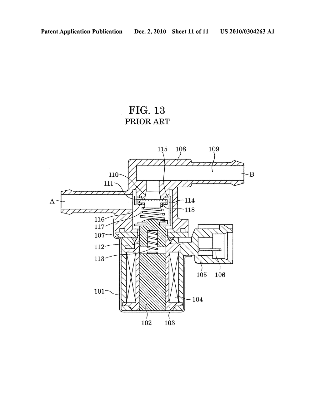 VALVE HAVING VALVE ELEMENT DISPLACED BY AT LEAST ONE OF A MOVEMENT OF A DIAPHRAGM AND A MOVEMENT OF AN ACTUATOR, AND FUEL CELL USING THE VALVE - diagram, schematic, and image 12