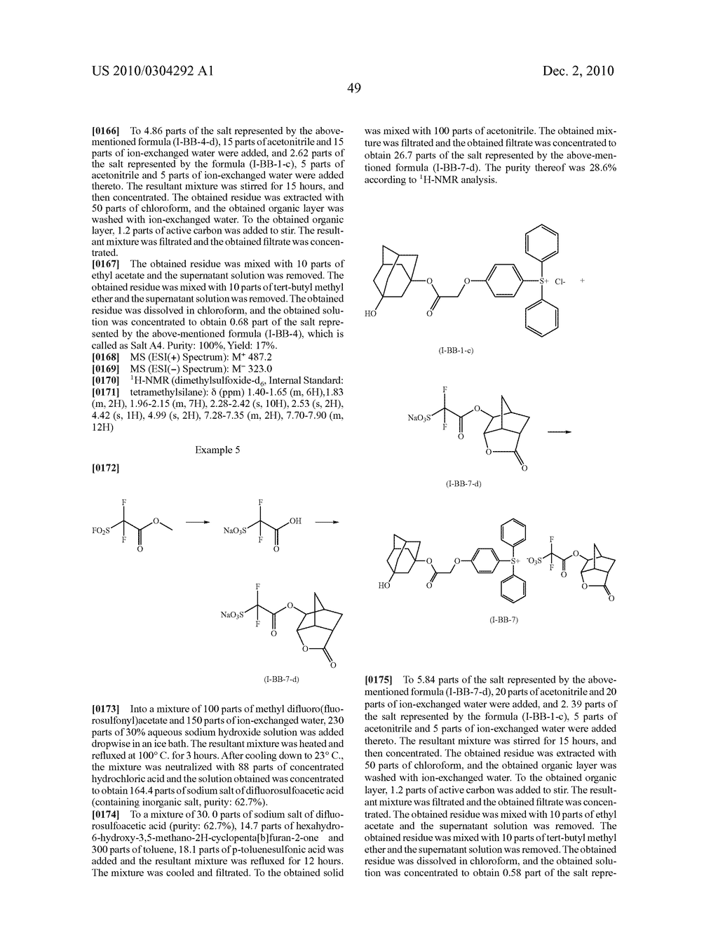 SALT AND PHOTORESIST COMPOSITION CONTAINING THE SAME - diagram, schematic, and image 50