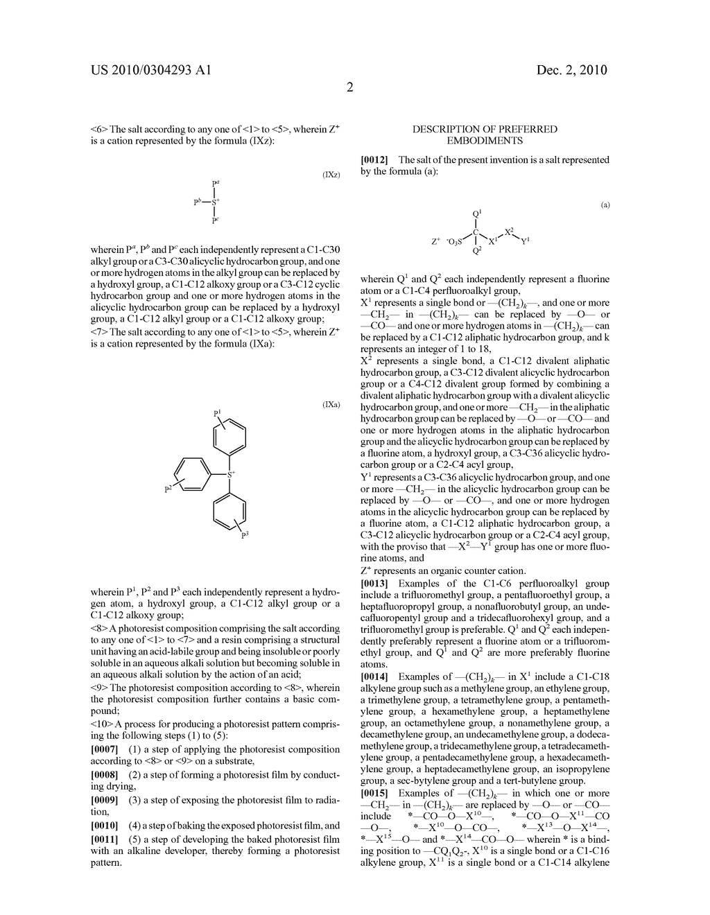 SALT AND PHOTORESIST COMPOSITION CONTAINING THE SAME - diagram, schematic, and image 03