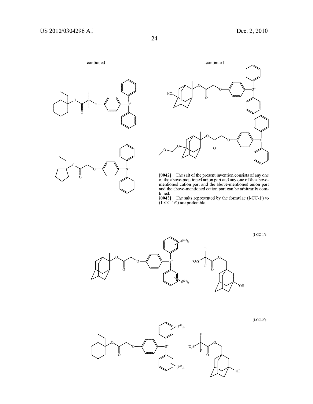 SALT AND PHOTORESIST COMPOSITION CONTAINING THE SAME - diagram, schematic, and image 25