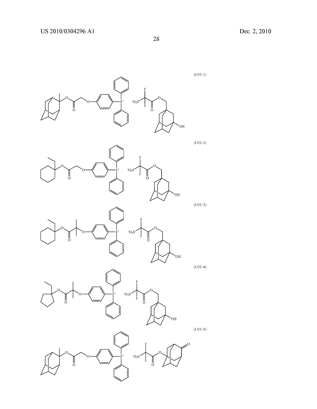 SALT AND PHOTORESIST COMPOSITION CONTAINING THE SAME - diagram, schematic, and image 29