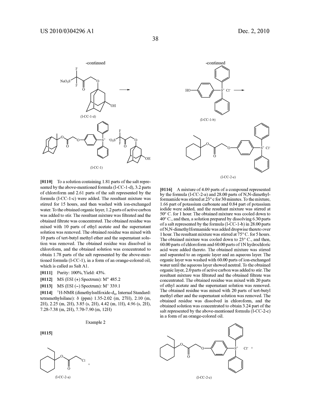 SALT AND PHOTORESIST COMPOSITION CONTAINING THE SAME - diagram, schematic, and image 39