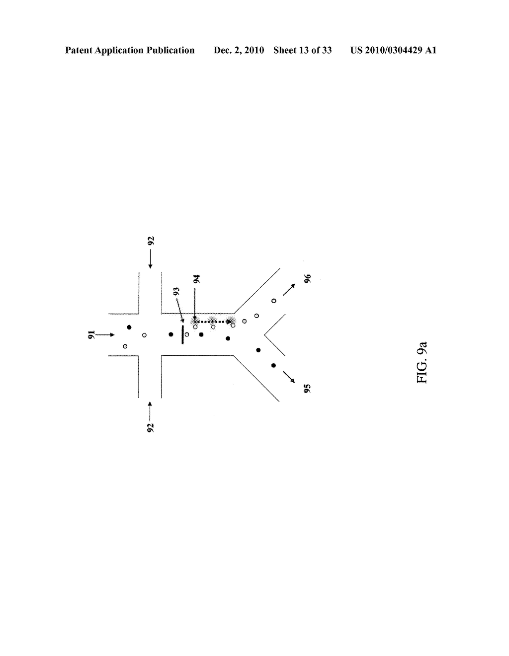 METHODS AND APPARATUS FOR SORTING CELLS USING AN OPTICAL SWITCH IN A MICROFLUIDIC CHANNEL NETWORK - diagram, schematic, and image 14