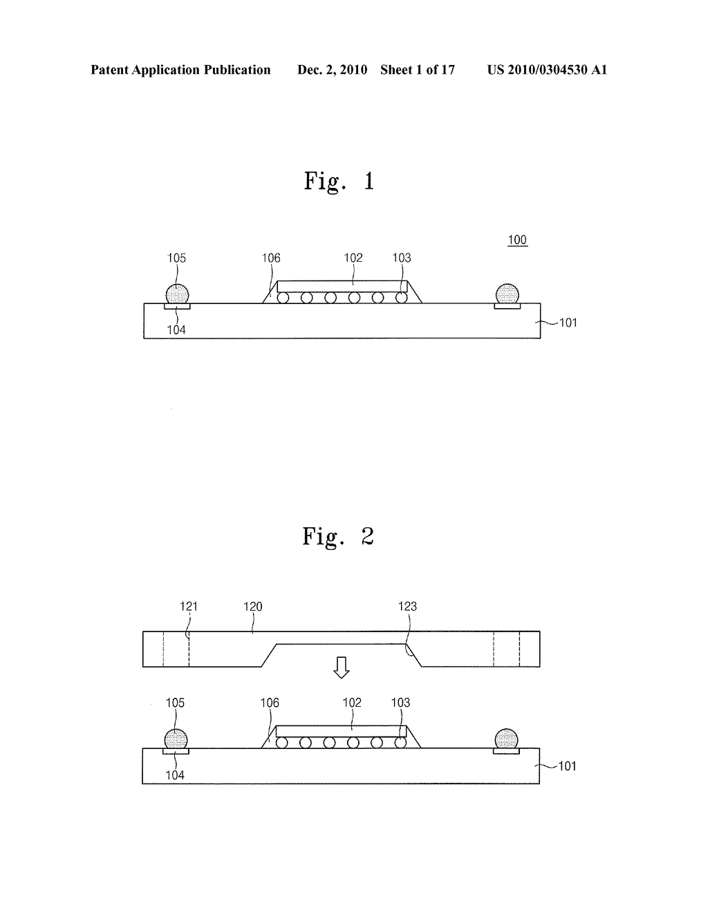 METHOD OF FORMING A SEMICONDUCTOR DEVICE PACKAGE - diagram, schematic, and image 02