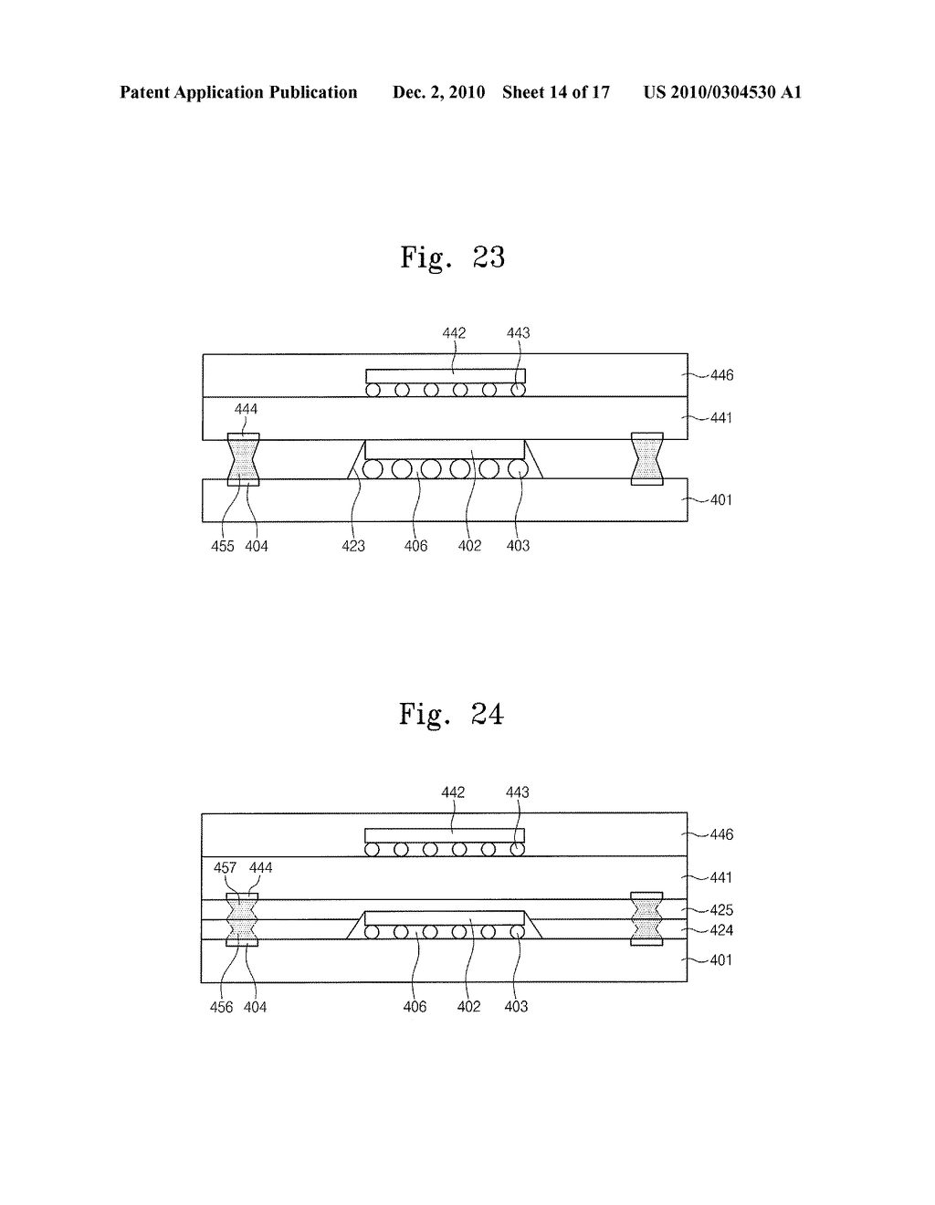 METHOD OF FORMING A SEMICONDUCTOR DEVICE PACKAGE - diagram, schematic, and image 15