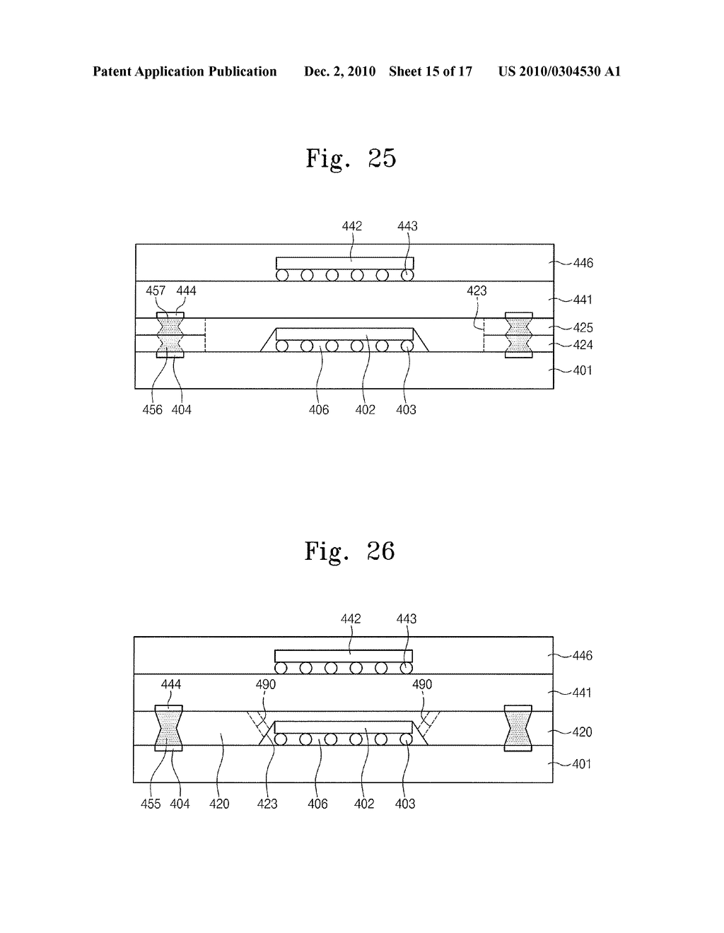 METHOD OF FORMING A SEMICONDUCTOR DEVICE PACKAGE - diagram, schematic, and image 16