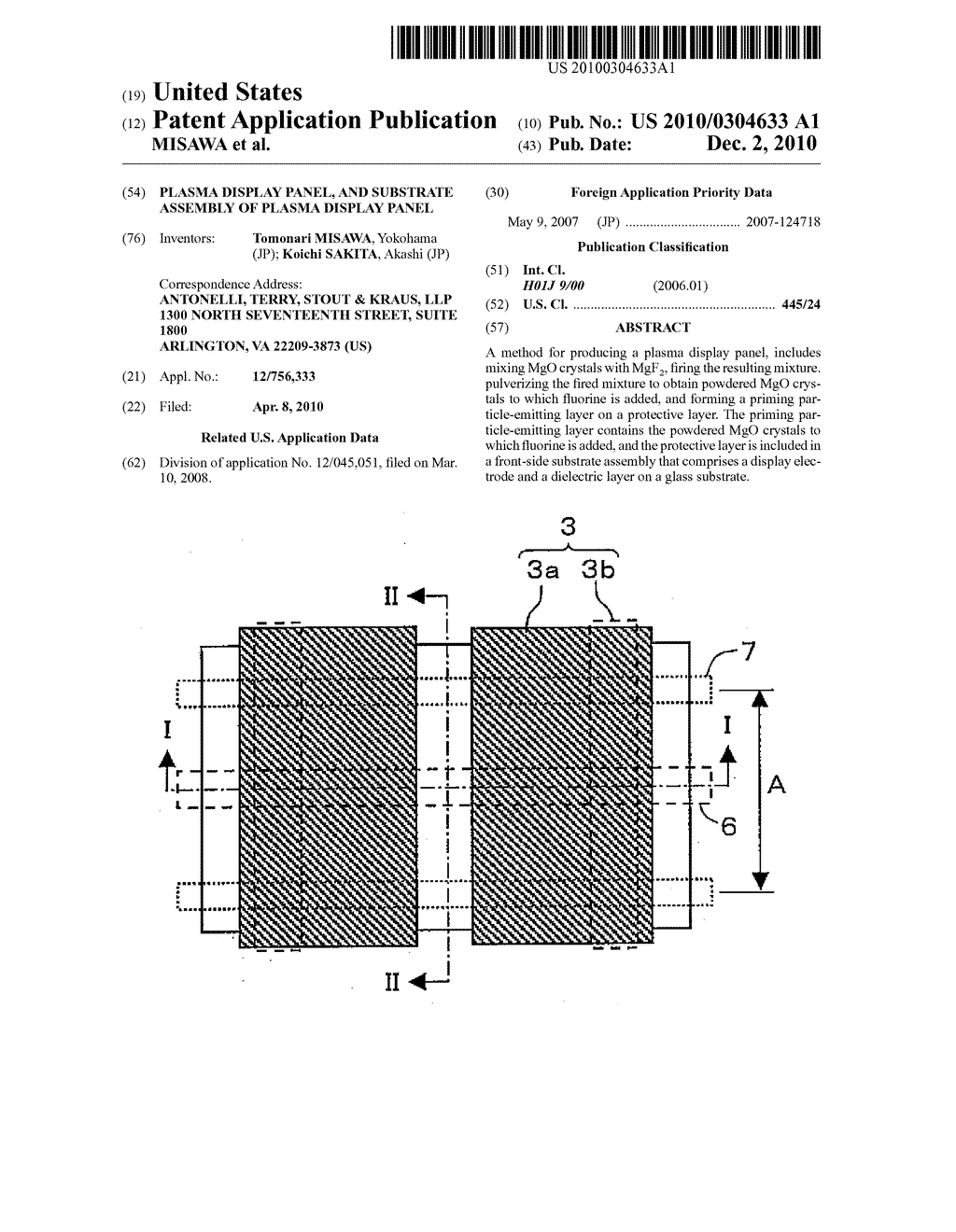 Plasma Display Panel, And Substrate Assembly of Plasma Display Panel - diagram, schematic, and image 01