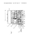 GRINDING ASSEMBLY FOR GLASS SLABS AND GRINDING HEAD FOR A RECTILINEAR GRINDING MACHINE EQUIPPED WITH SUCH ASSEMBLY diagram and image