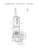 DEVICE FOR PREVENTING REMOVAL OF A FIXING MEMBER OF A WHETSTONE COVER IN A DISC GRINDER diagram and image