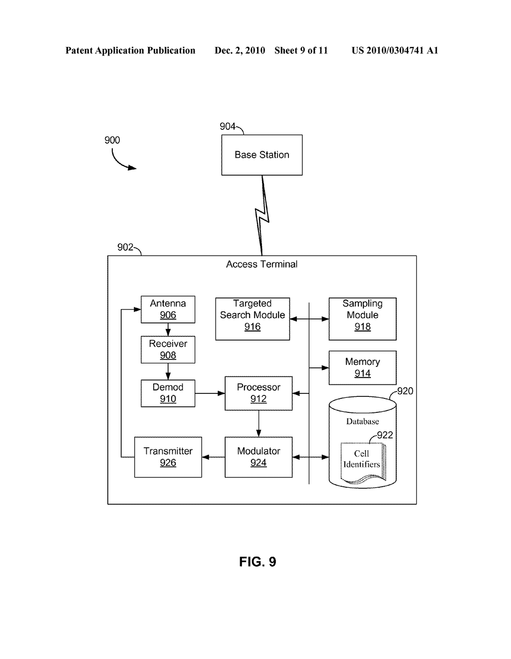 Non-Macro Cell Search Integrated with Macro-Cellular RF Carrier Monitoring - diagram, schematic, and image 10