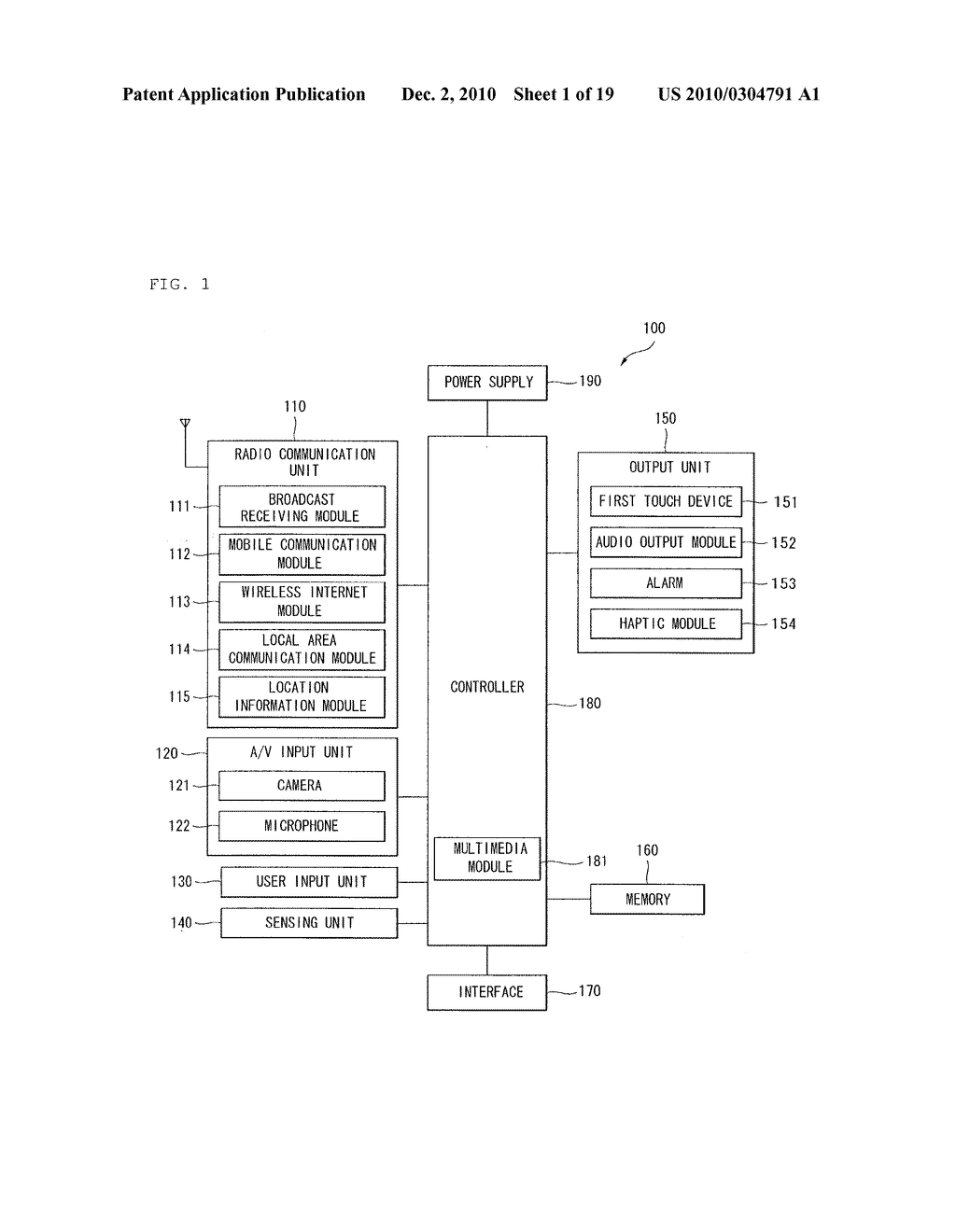 MOBILE TERMINAL AND METHOD OF DISPLAYING INFORMATION IN MOBILE TERMINAL - diagram, schematic, and image 02