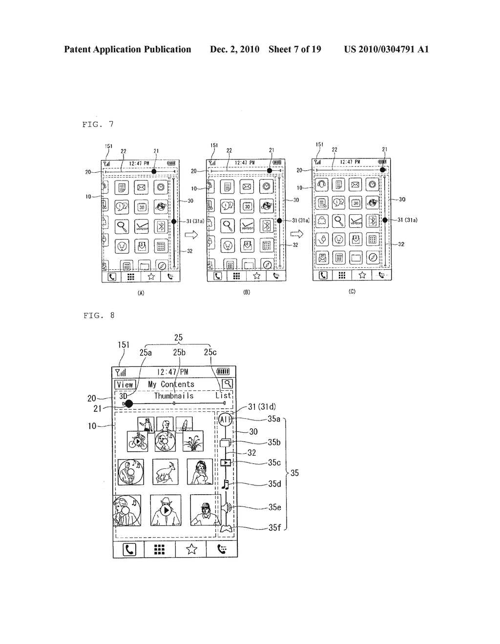 MOBILE TERMINAL AND METHOD OF DISPLAYING INFORMATION IN MOBILE TERMINAL - diagram, schematic, and image 08