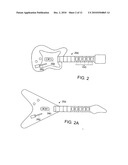 Simulated Guitar Controller with Split Strum Bar diagram and image