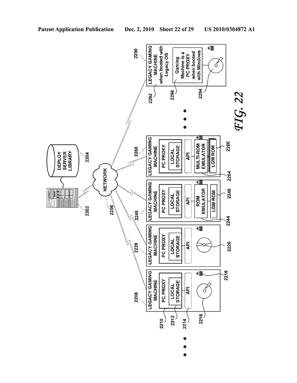 Universal Game Download System For Legacy Gaming Machines With NVRAM Emulation - diagram, schematic, and image 23