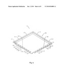 COMBINATION BASE FOR A GOLF PRACTICE ARTIFICIAL SOD diagram and image