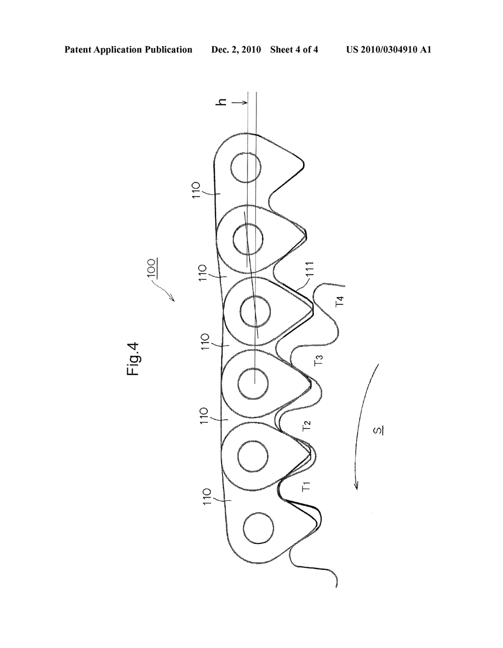 LOW FRICTION SOUND-TYPE SILENT CHAIN - diagram, schematic, and image 05